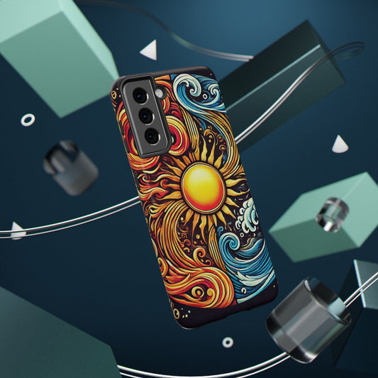 Bad Lad Oz Wave Fire Impact-Resistant Phone Case