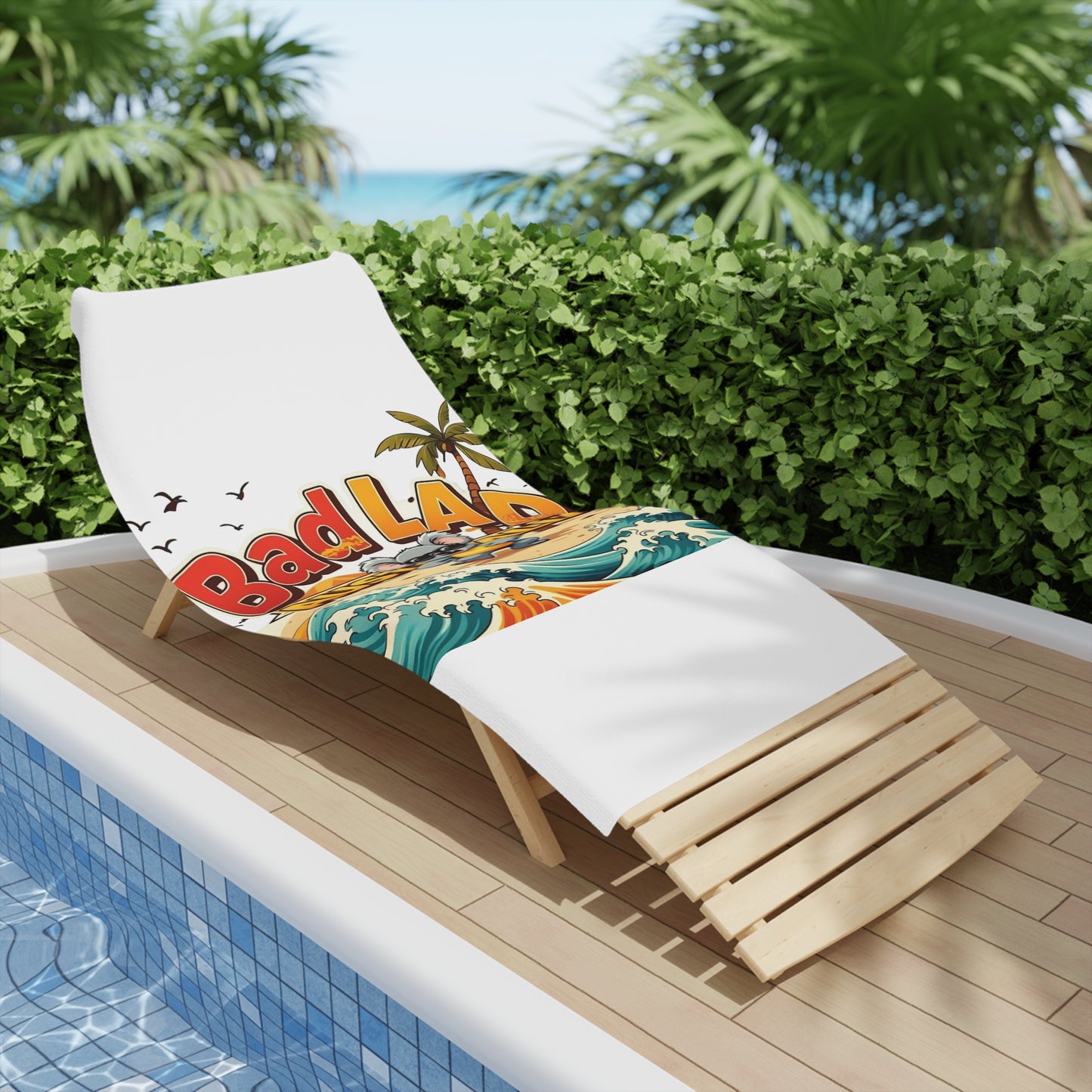 Bad Lad Koala Fun Beach Towel