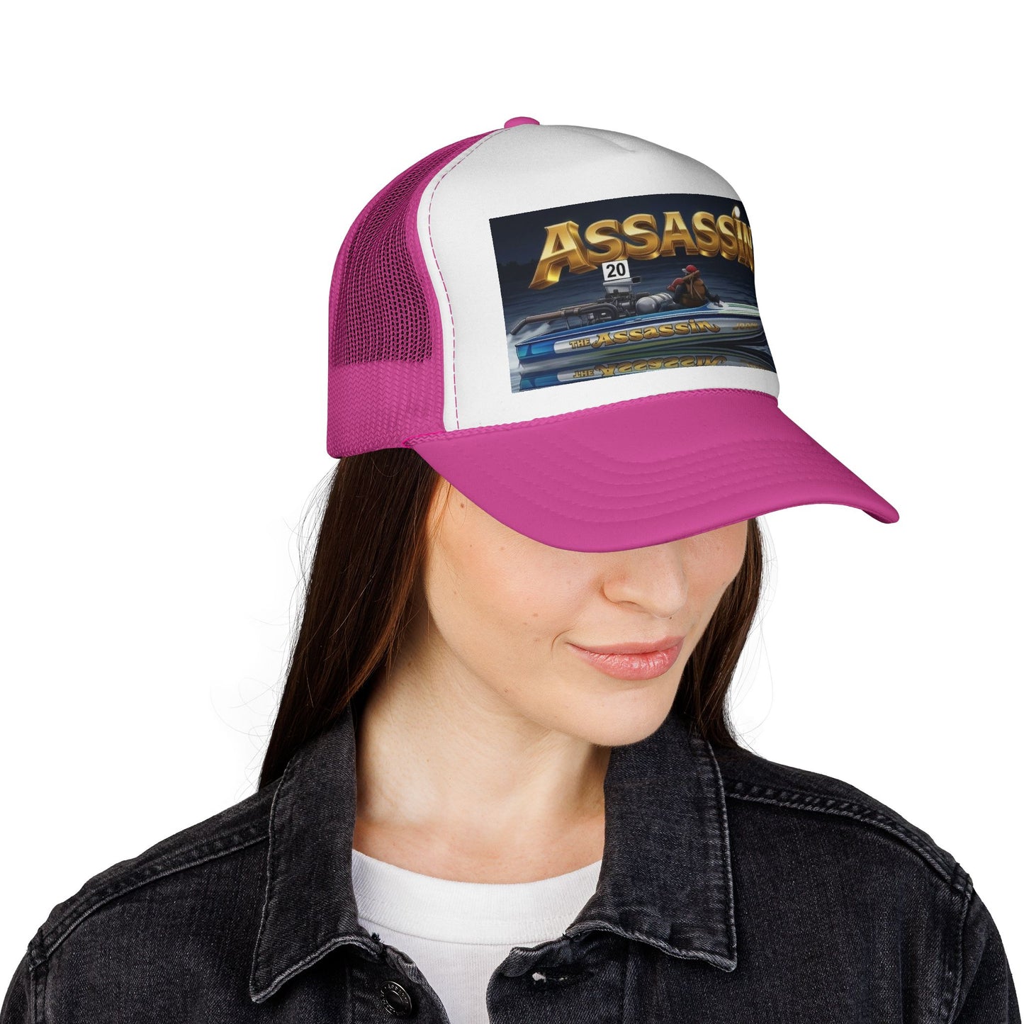 Australian Water Ski Racing Tribute Trucker Cap - The Assassin