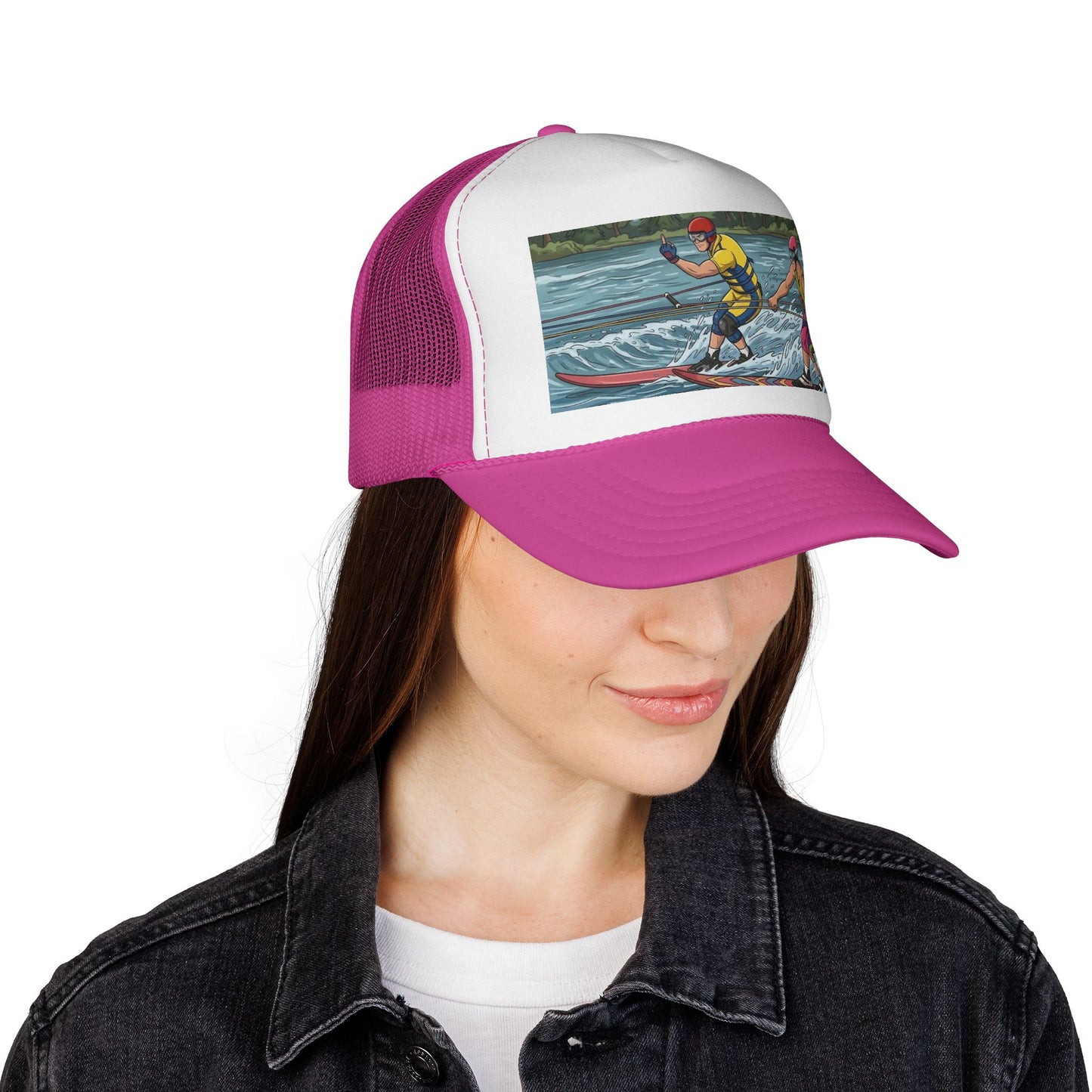 Australian Water Ski Racing Tribute Trucker Cap - The Bird