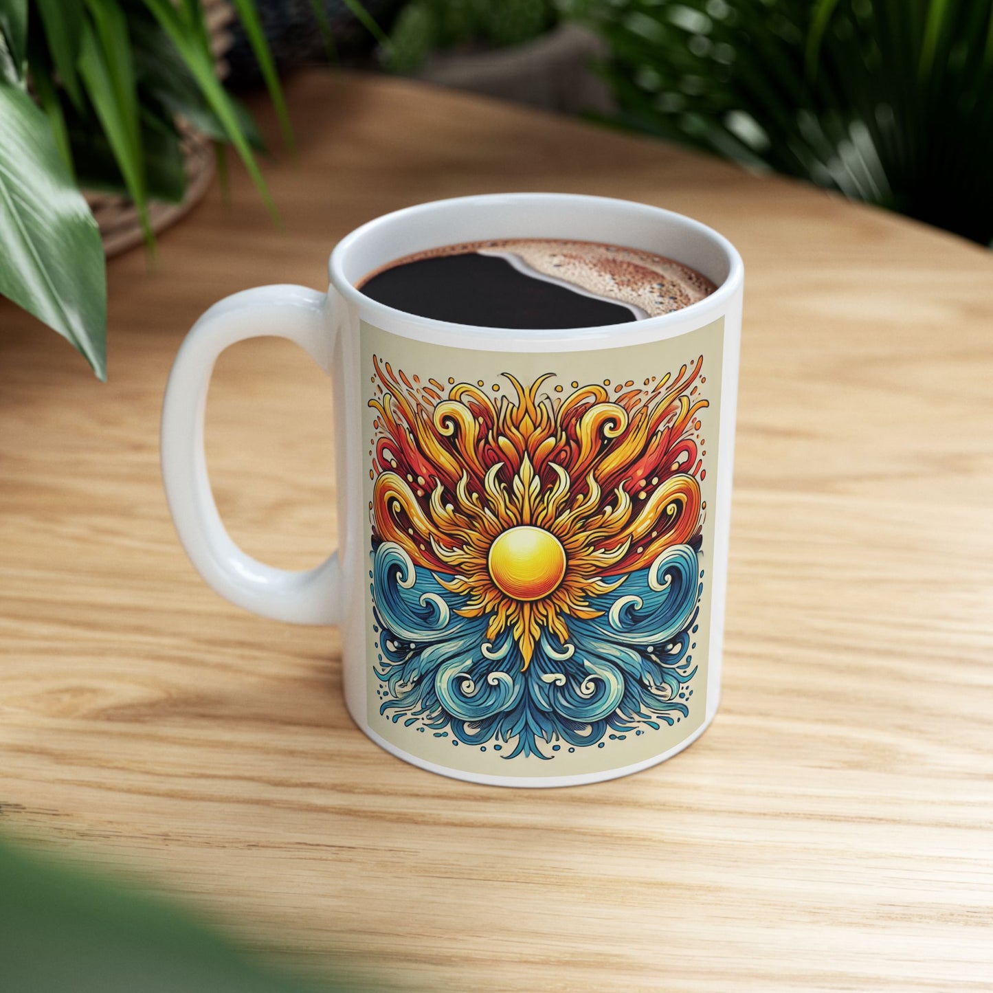 Bad Lad Oz Ceramic Sunny Wave Mug