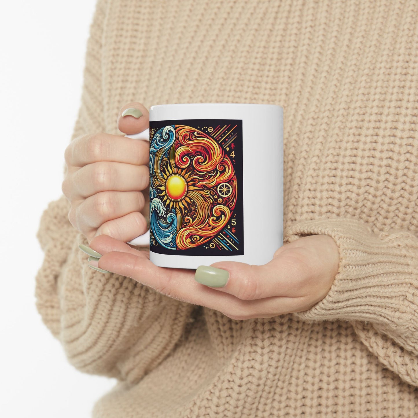 Bad Lad Oz Sun Water Wave Mug