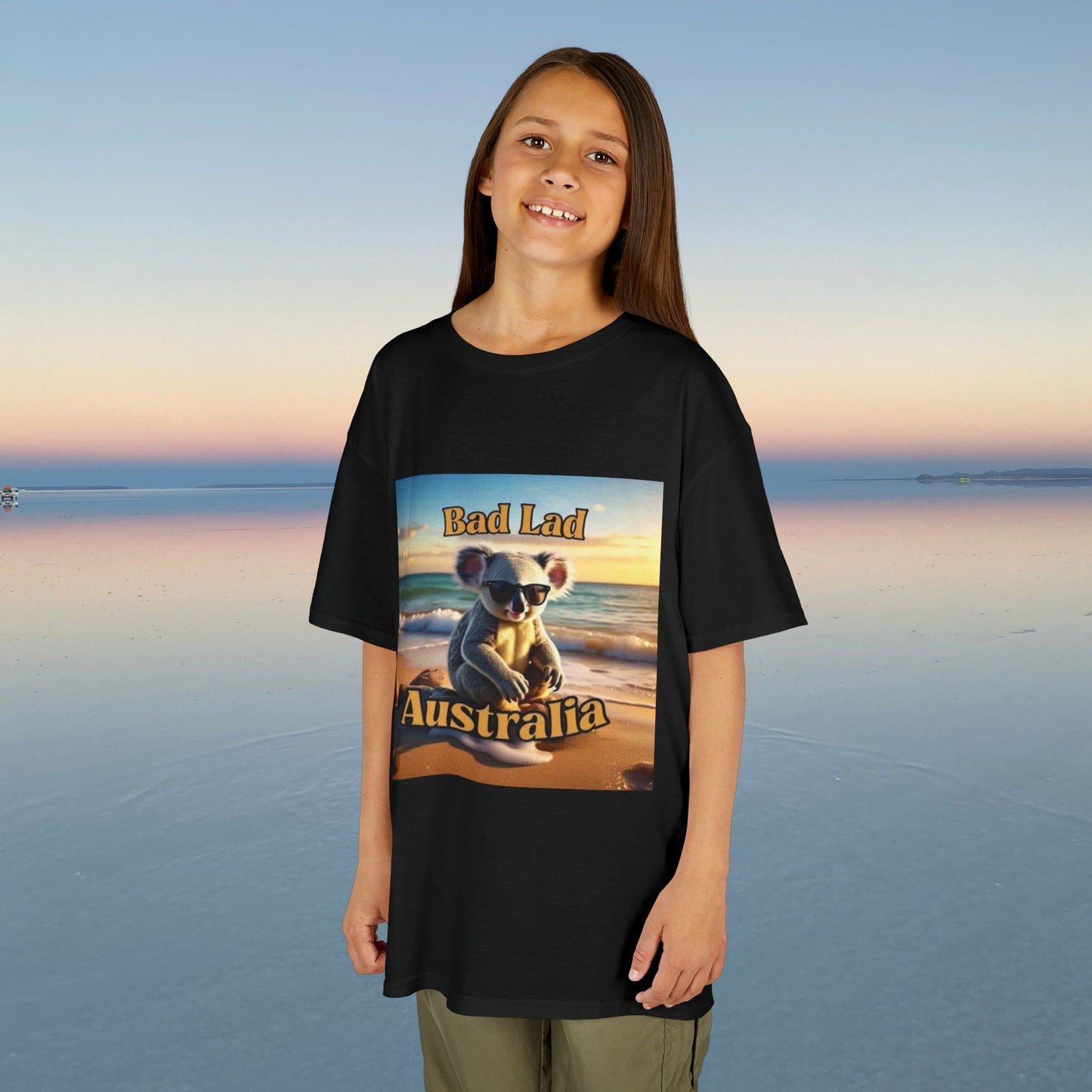 Bad Lad Beach Koala Kids Tee