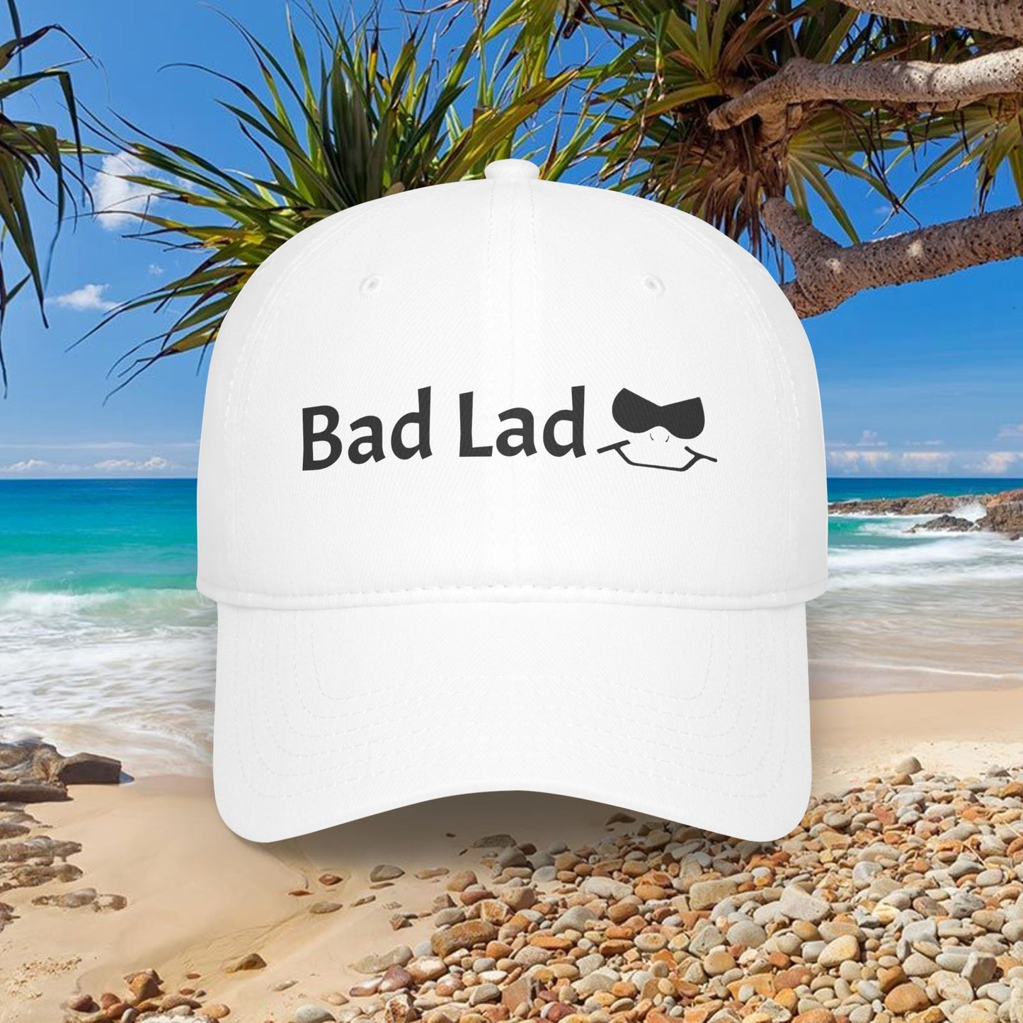 Bad Lad Baseball Cap - Smiley