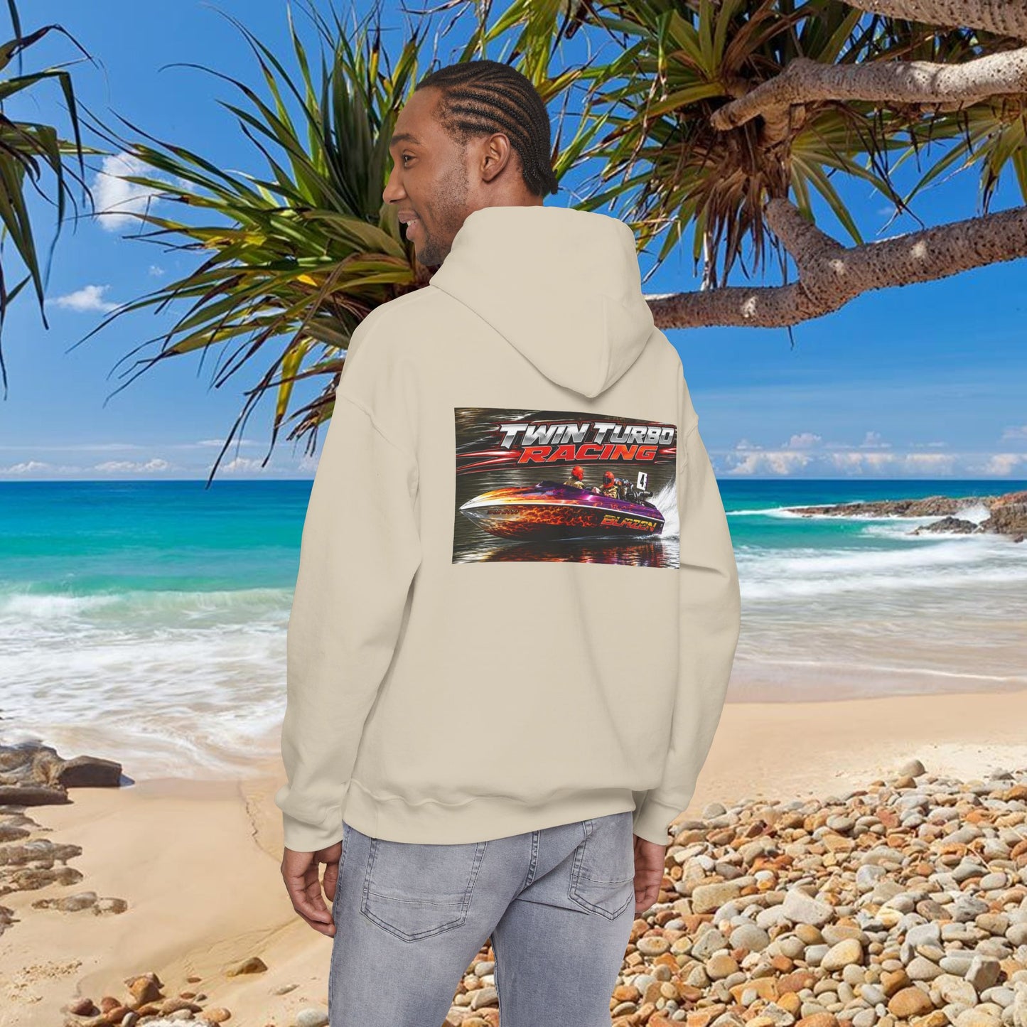 The Tribute Range - 🔥 BLAZEN’ 🔥 Australian Water Ski Racing Hoodie. Bad Lad Oz has paid homage to the iconic Blazen’ in memory of the late Noel Griffin