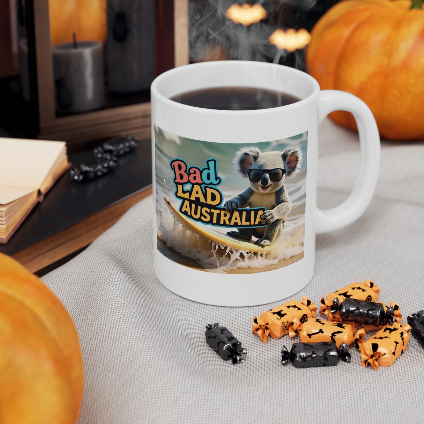 Bad Lad Oz Koala Surf Mug
