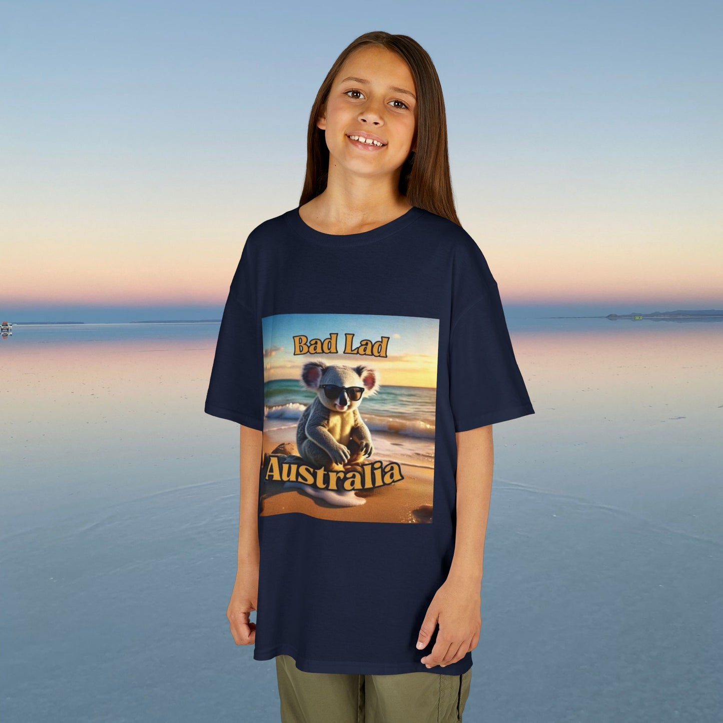 Bad Lad Beach Koala Kids Tee