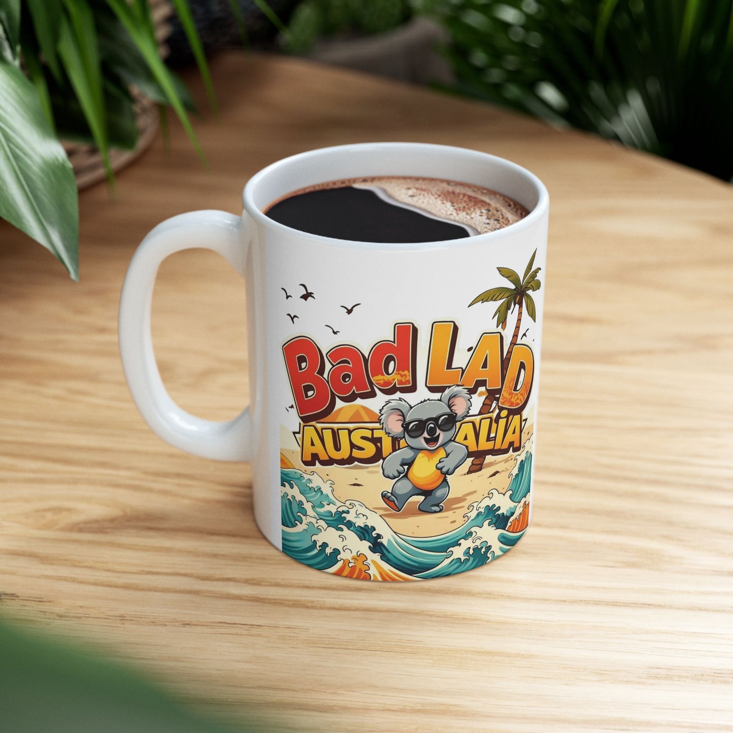 Beach Koala Coffee Mug