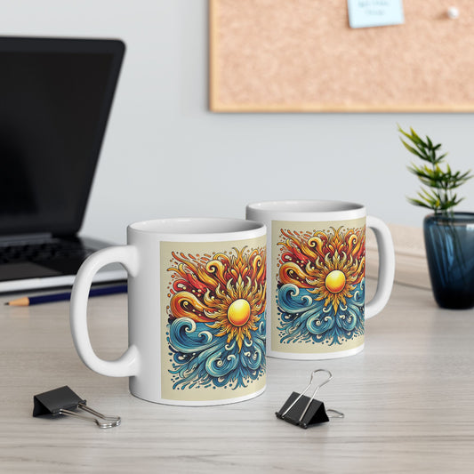 Bad Lad Oz Ceramic Sunny Wave Mug