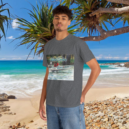 ISLAND 🏝️ COOLER Australian Water Ski Racing Tribute Range T-shirt Celebrates the Original Kings of the Murray