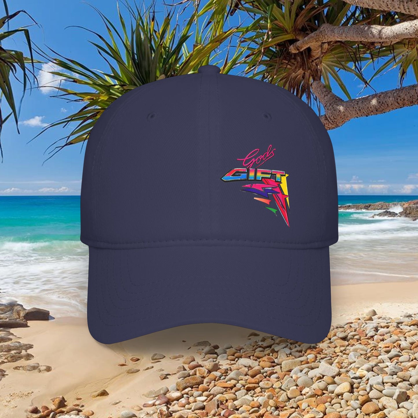 Water Ski Racing God’s Gift Tribute Cotton Cap