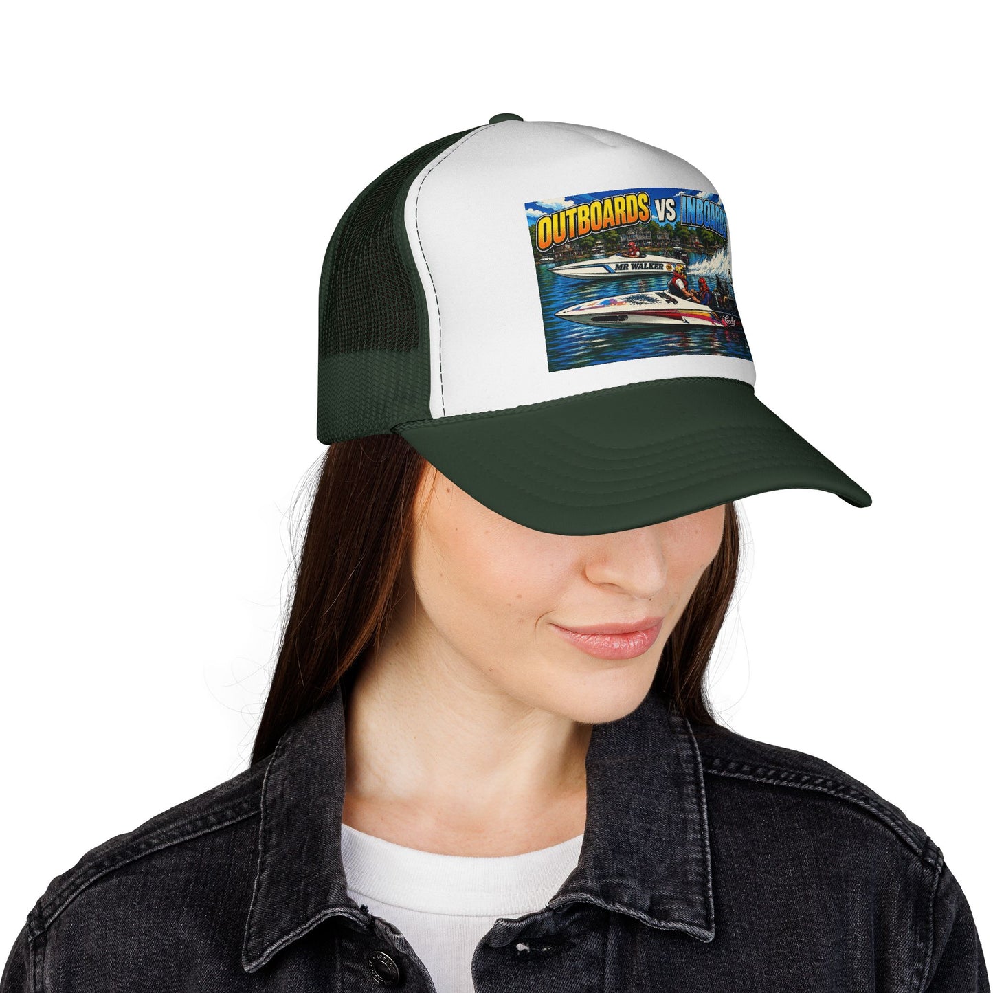 The Iconic GODS GIFT vs Mr WALKER Bad Lad Oz Water Ski Racing Tribute Trucker Cap