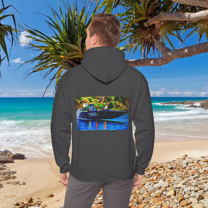 The Tribute Range - THE AXE -  Australian Water Ski Racing Hoodie. Bad Lad Oz has paid homage to the iconic THE AXE with our Tribute Collection