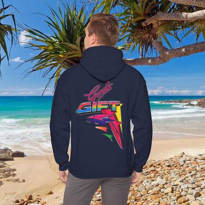 Gods Gift Water Ski Racing Hoodie | Powerboat Twin Turbo Retro Waterski Legend