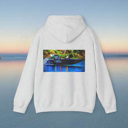 The Tribute Range - THE AXE -  Australian Water Ski Racing Hoodie. Bad Lad Oz has paid homage to the iconic THE AXE with our Tribute Collection