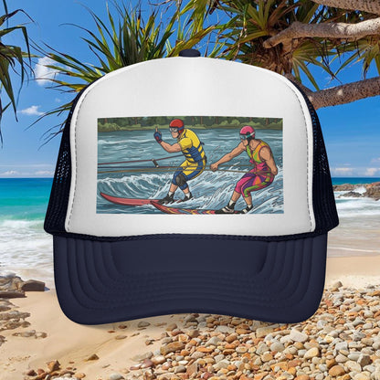 Australian Water Ski Racing Tribute Trucker Cap - The Bird