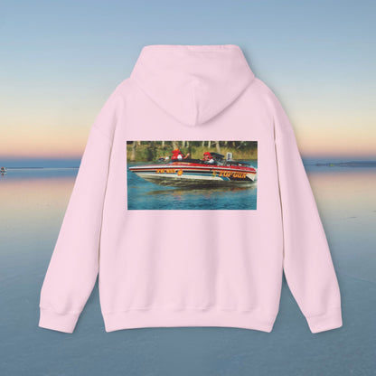 The Tribute Range - featuring the Iconic Top Gun. This Bad Lad Oz  Australian Water Ski Racing Hoodie, will keep you toasty warm.  sweatshirt