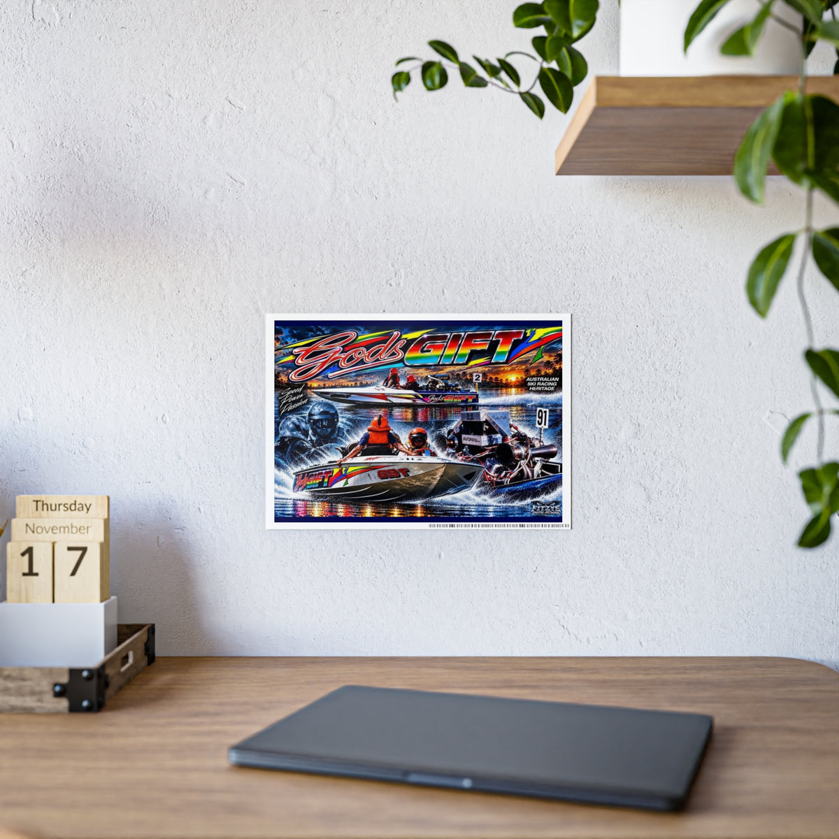 Gods Gift High-Gloss Tribute Poster - Bad Lad Exclusive