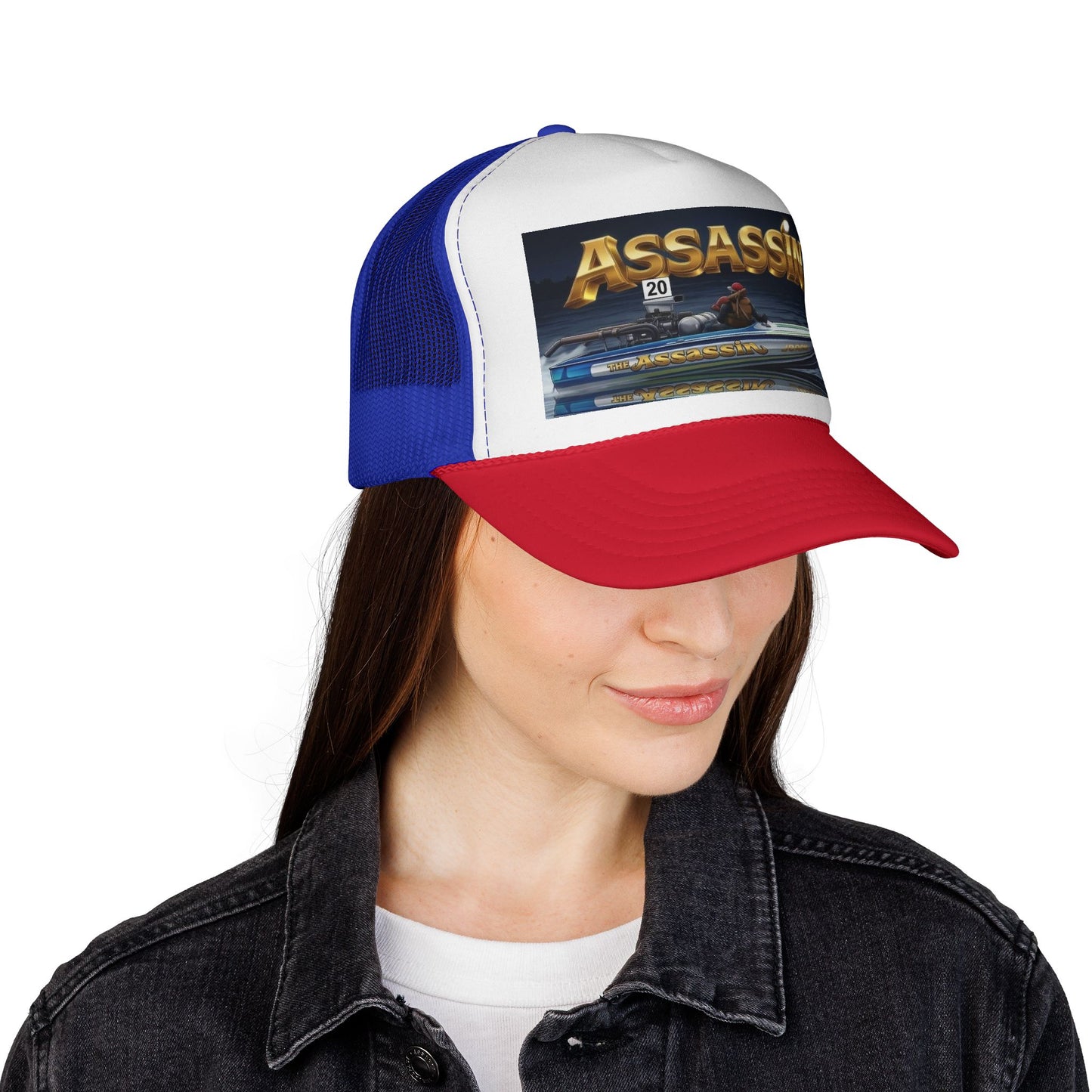 Australian Water Ski Racing Tribute Trucker Cap - The Assassin