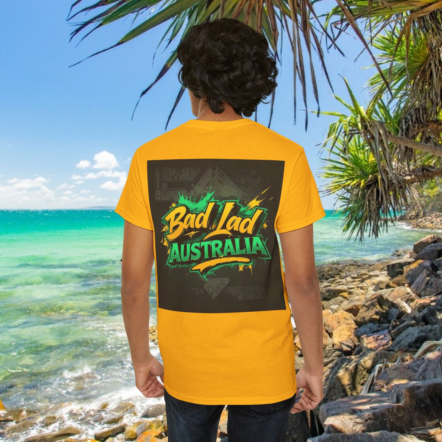 Bad Lad Oz Graffitti Reverse Tee