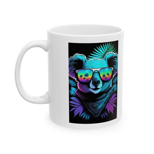 Bad Lad Terminator Koala Ceramic Coffee Mug