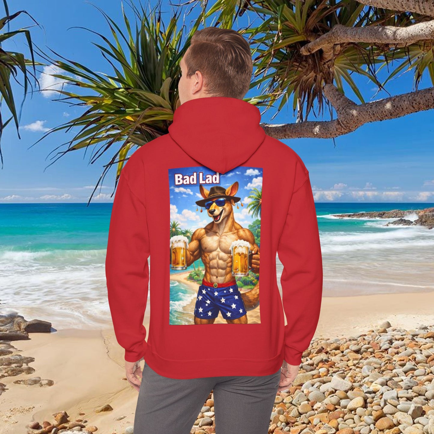 Bad Lad Oz Action Roo Collection Hoodie