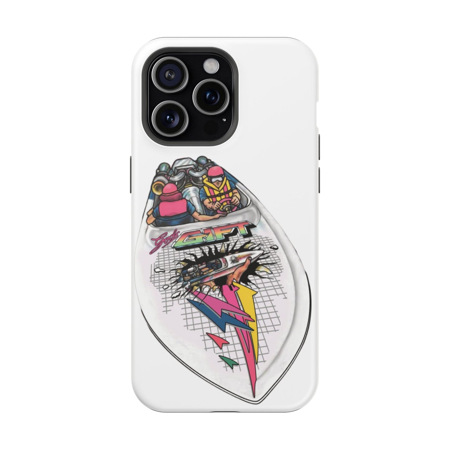 Australian Water Ski Racing Impact Resistant Gods Gift Tribute Phone Cover