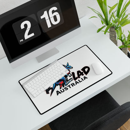 Bad Lad Australia Ski Racing Mouse Pad