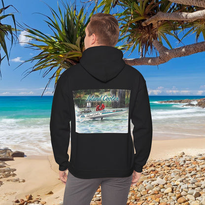 The Tribute Range - Island Cooler Water Ski Racing Boat Hoodie