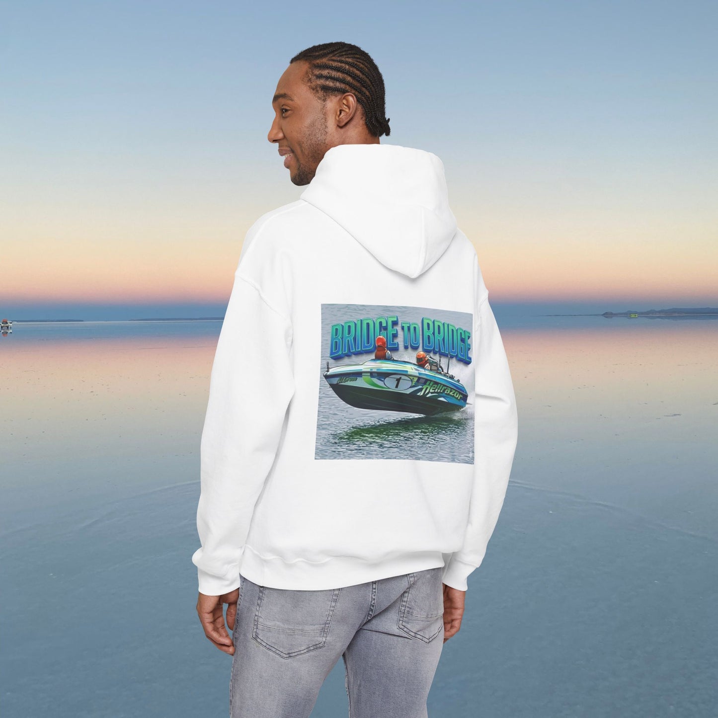 HELLRAZOR Bad Lad Oz Ski Racing Tribute Hoodie Aussie