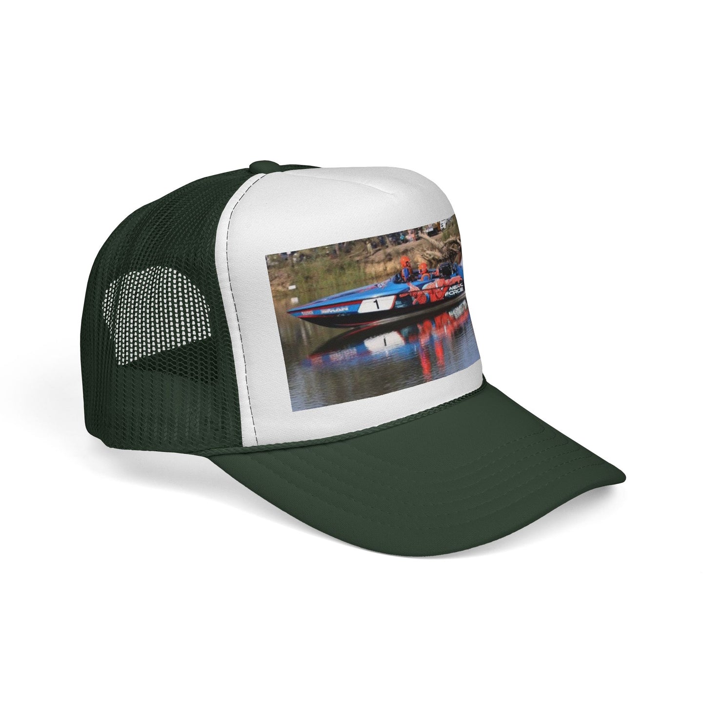 🇦🇺 Australian Water Ski Racing tribute with this cool 😎 Trucker Cap - MERC FORCE. Bad Lad Oz is paying homage to the speed demon itself in this Collection