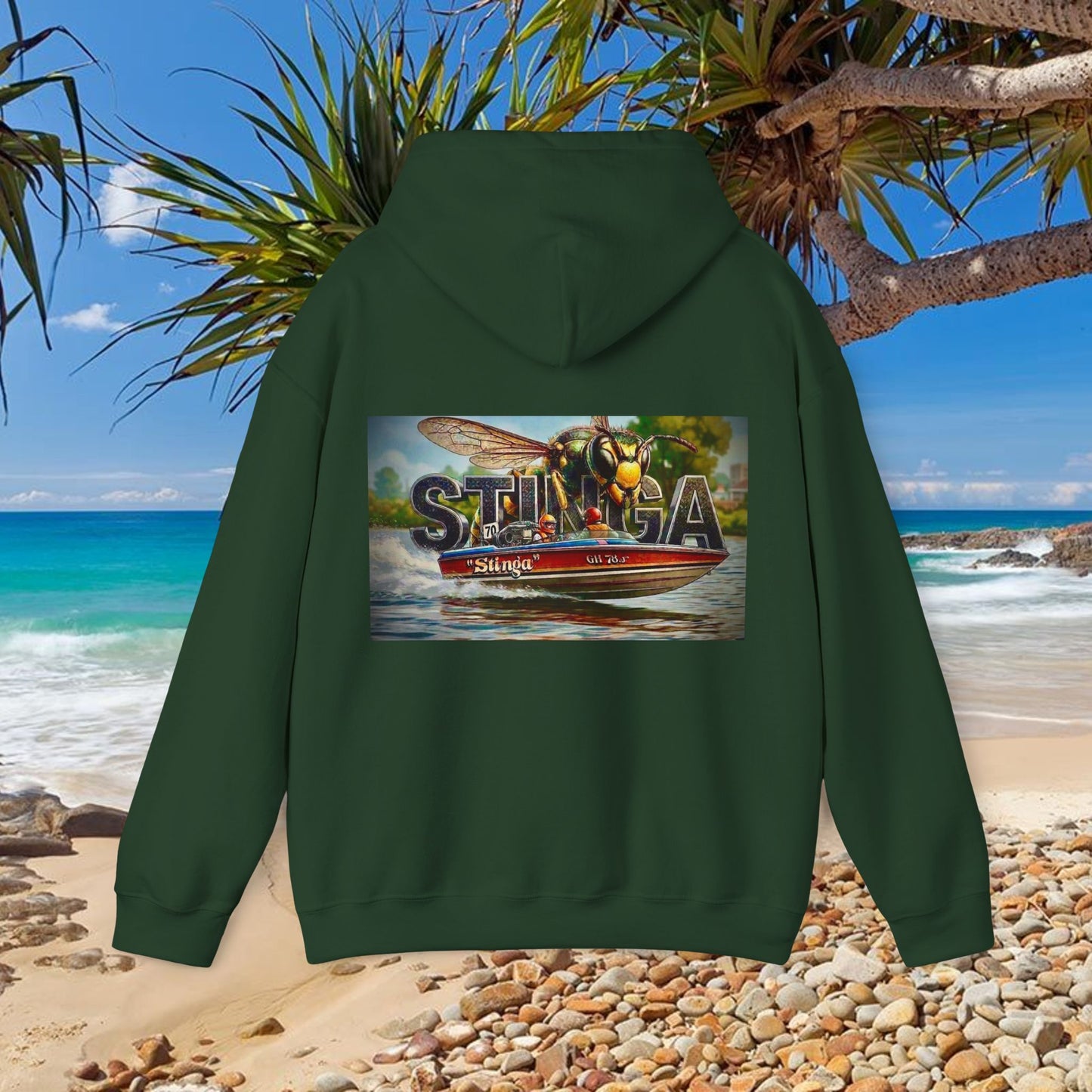 STINGA Bad Lad Oz Ski Racing Tribute Hoodie