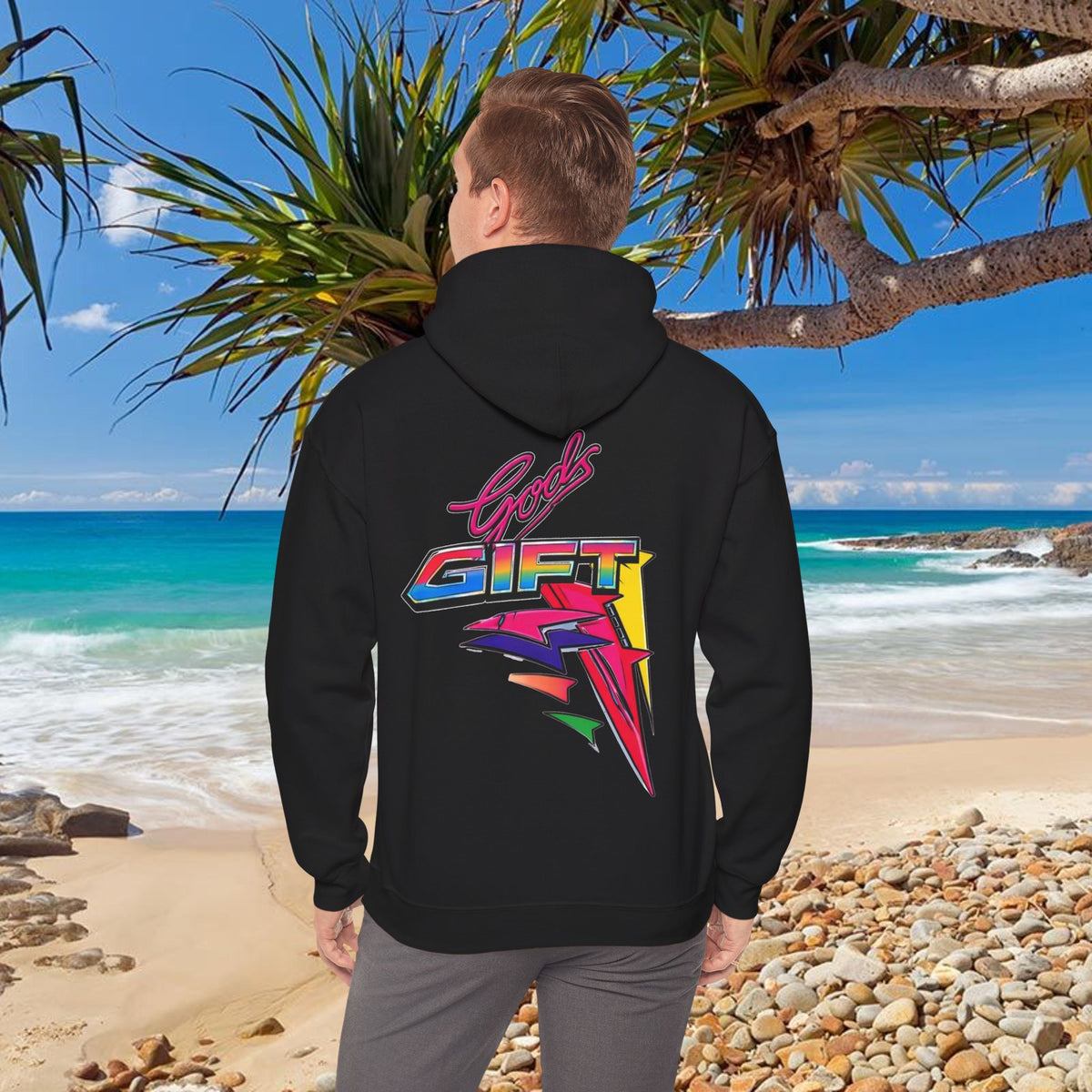 Gods Gift Water Ski Racing Hoodie | Powerboat Twin Turbo Retro Waterski Legend