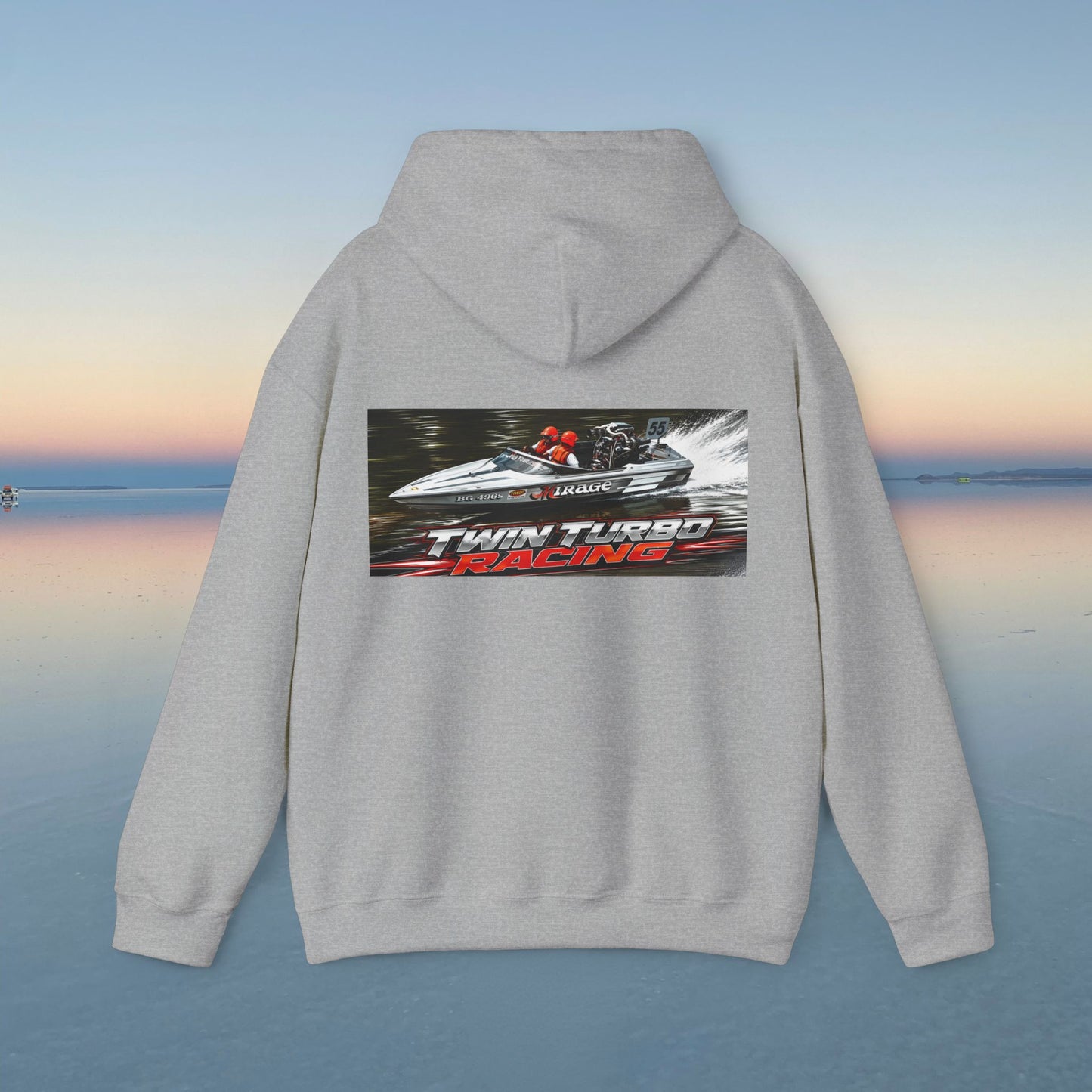Bad Lad Oz Tribute Range - MIRAGE Australian Water Ski Racing Hoodie. Bad Lad Oz has paid homage to the iconic Mirage with our  Australian Water Ski Racing Tribute Collection