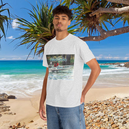 ISLAND 🏝️ COOLER Australian Water Ski Racing Tribute Range T-shirt Celebrates the Original Kings of the Murray
