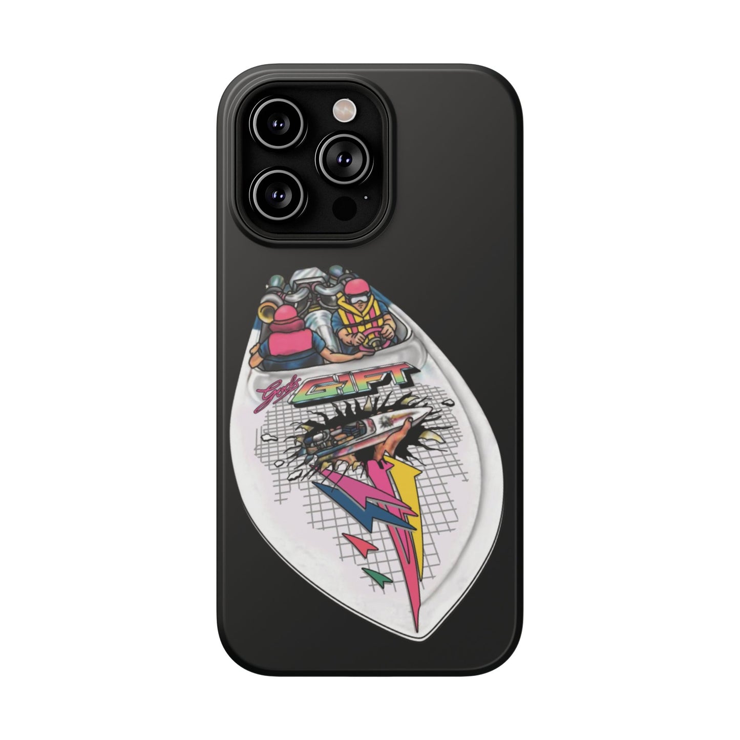 Australian Water Ski Racing Impact Resistant Gods Gift Tribute Phone Cover