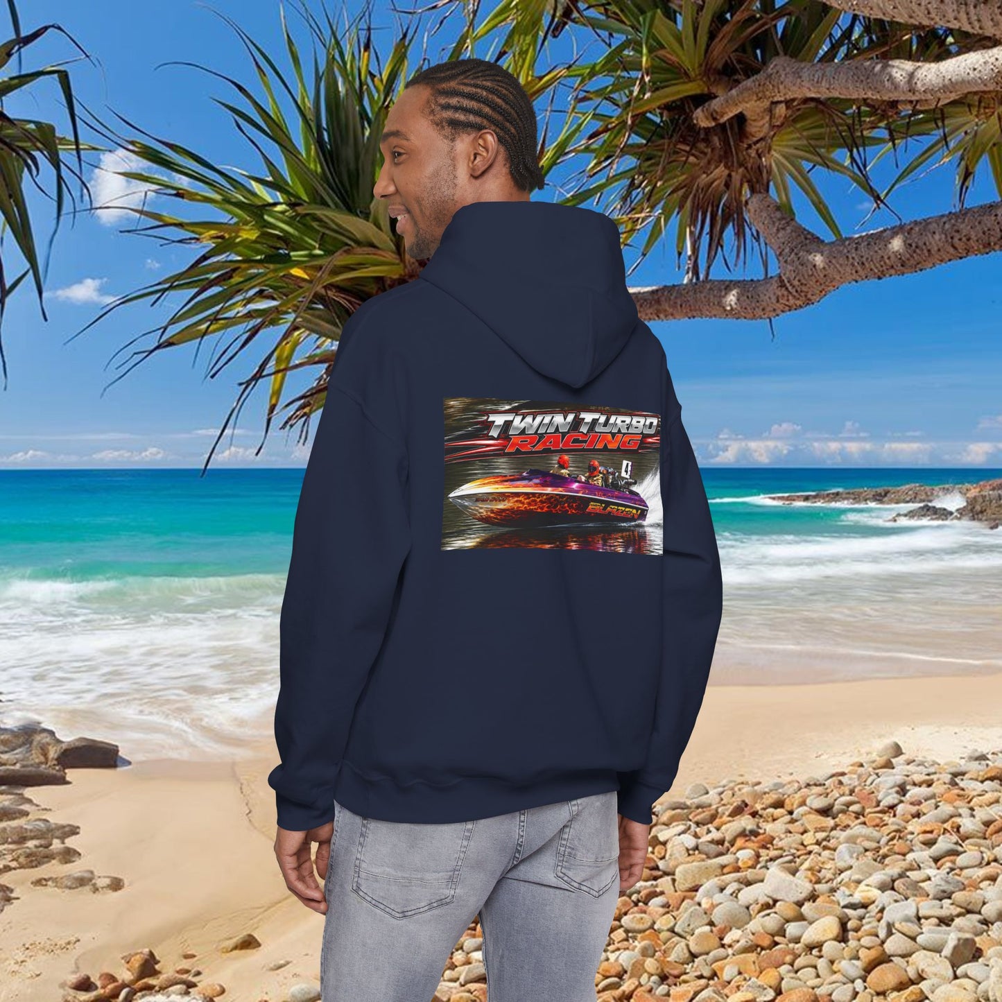 The Tribute Range - 🔥  BLAZEN’ 🔥 Australian Water Ski Racing Hoodie. Bad Lad Oz has paid homage to the iconic Blazen’ in memory of the late Noel Griffin