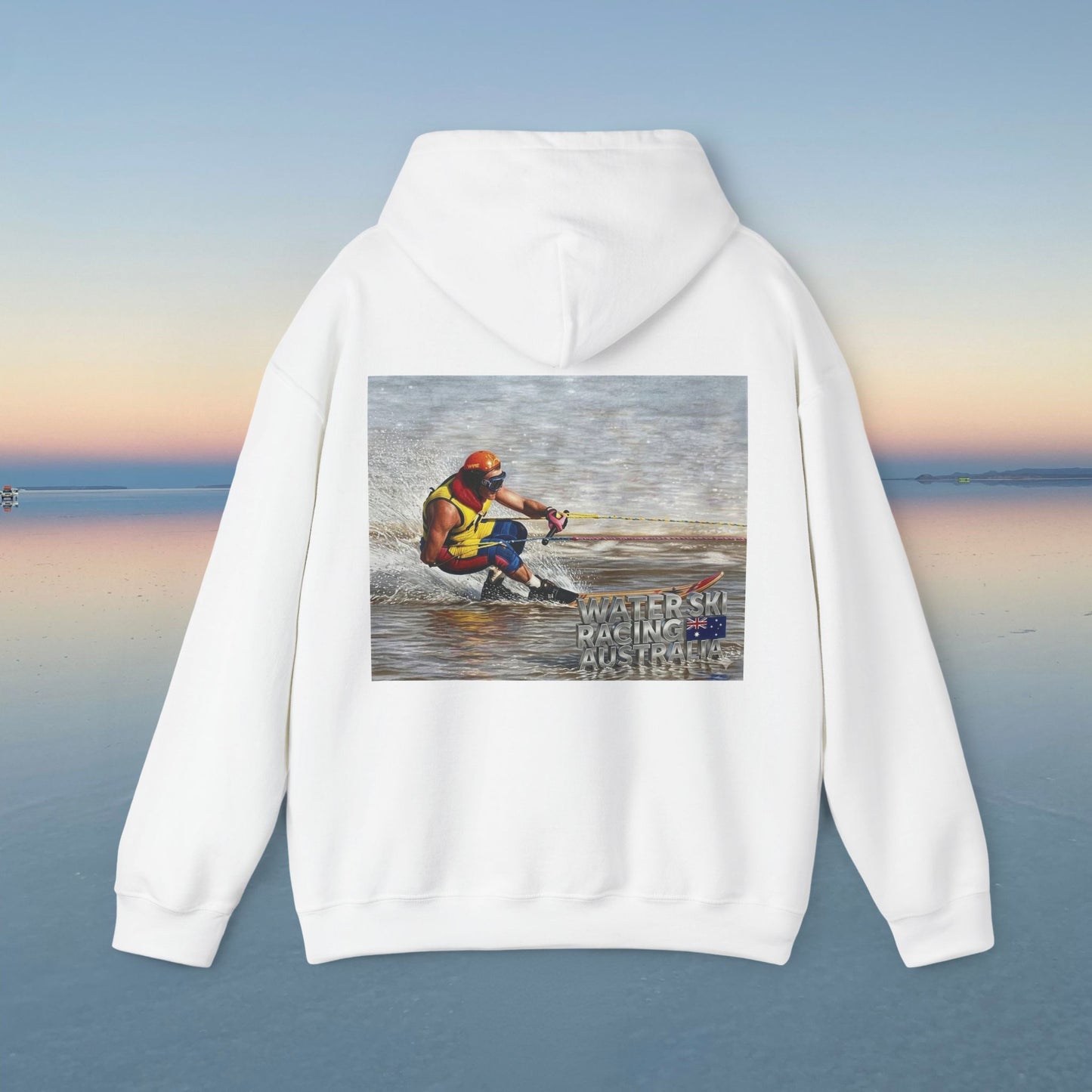 The Tribute Range - Down Low Australian Water Ski Racing Hoodie