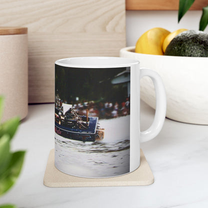 Bad Lad Iconic Gods Gift Powerboat Racing Ceramic Mug