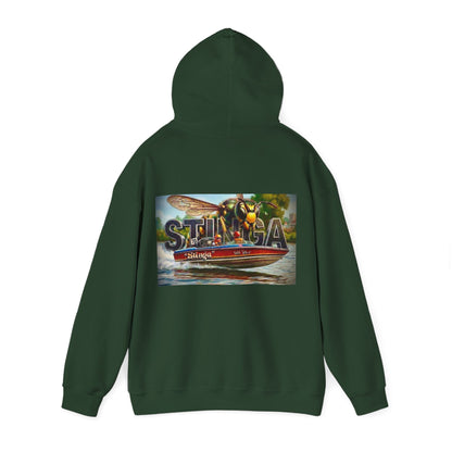 Copy of Copy of The Tribute Range - STINGA Australian Water Ski Racing Hoodie. Bad Lad Oz has paid homage to the iconic STINGA with our Tribute Collection