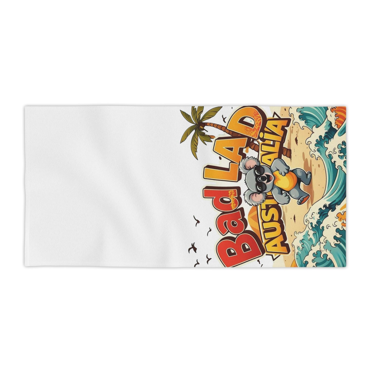 Bad Lad Australia Koala Beach Towel