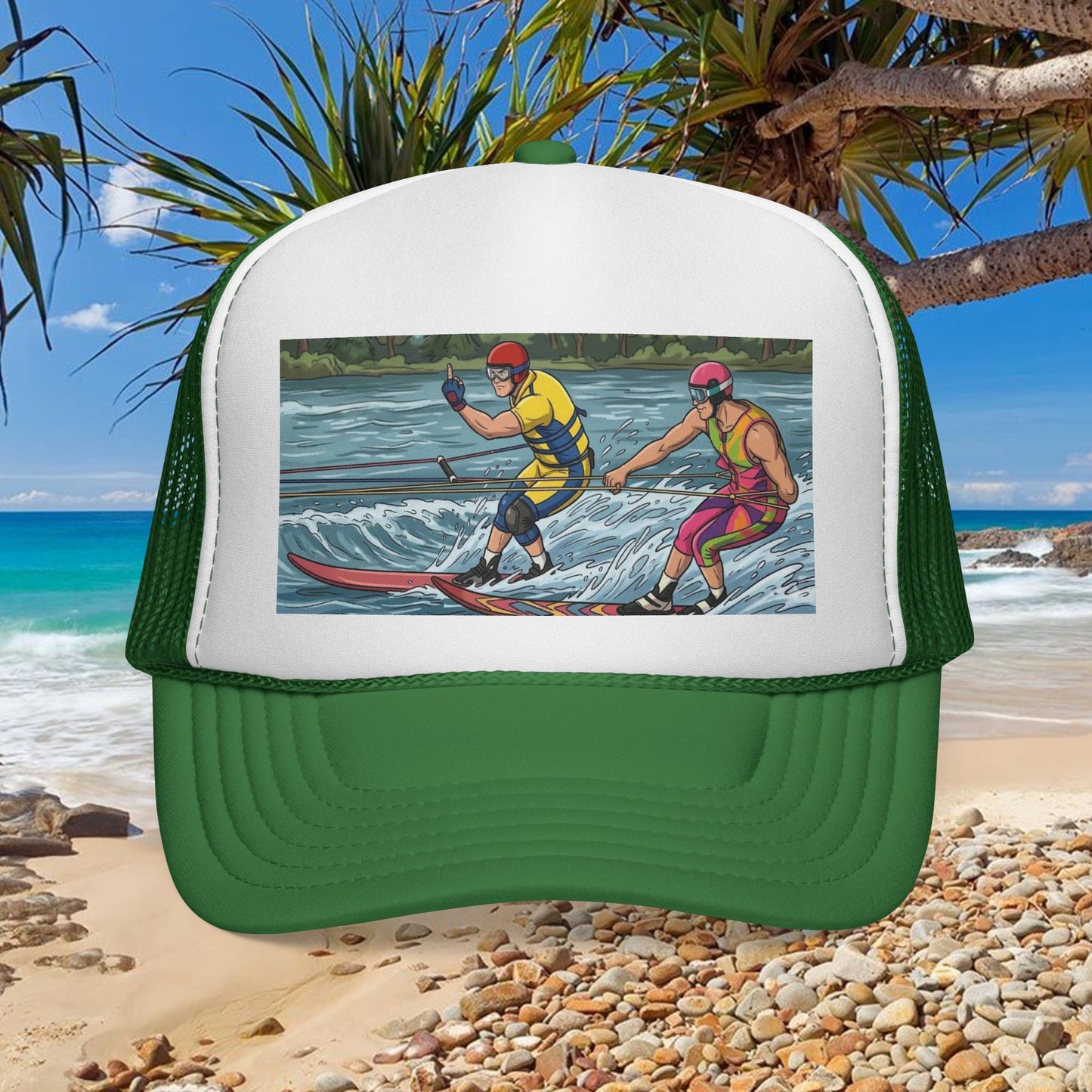 Australian Water Ski Racing Tribute Trucker Cap - The Bird