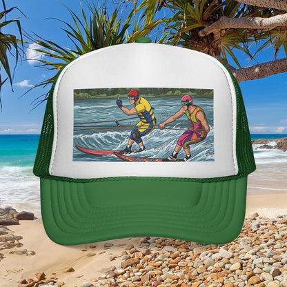 Australian Water Ski Racing Tribute Trucker Cap - The Bird