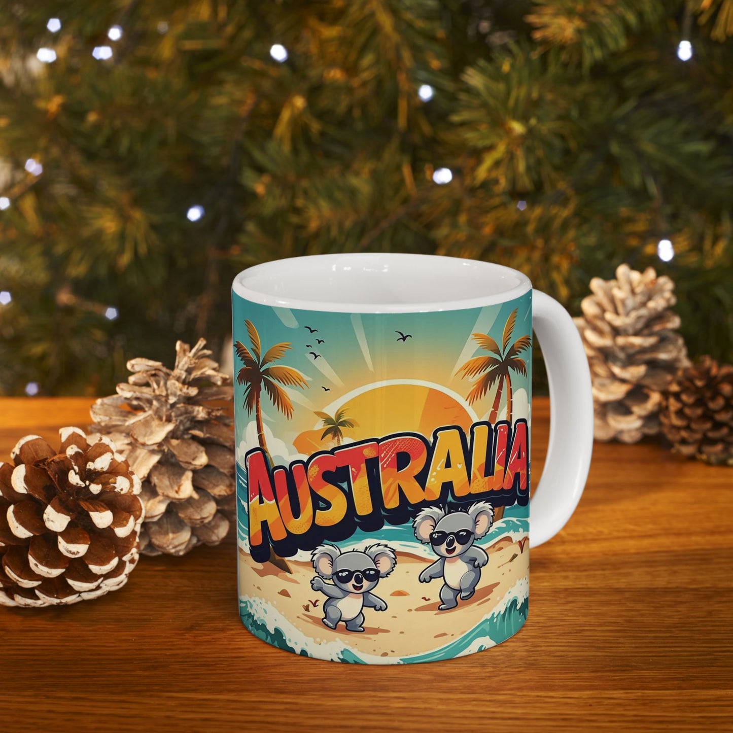 Bad Lad Australian Koala Coffee Mug