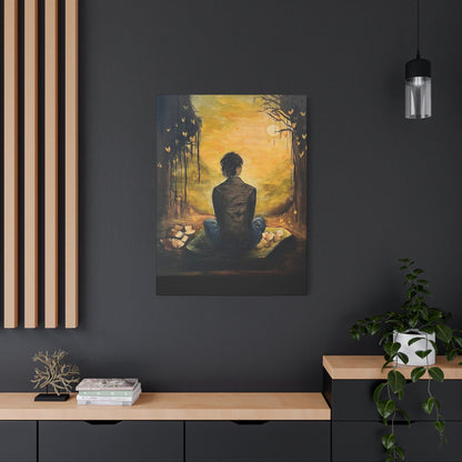 Hand Painted Canvas Wall Art Print - Serenity