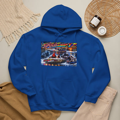 Gods Gift Tribute Hoodie Unisex Heavy Blend™ Hooded Sweatshirt Old School cool from Bad Lad Oz of the boat that changed the game Great Gift
