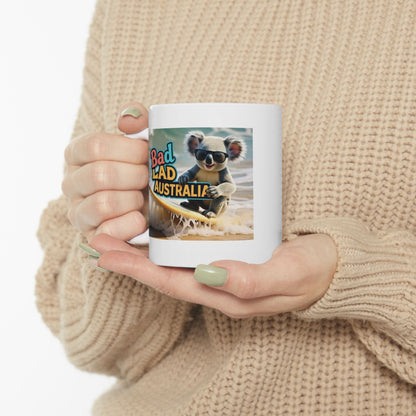 Bad Lad Oz Koala Surf Mug