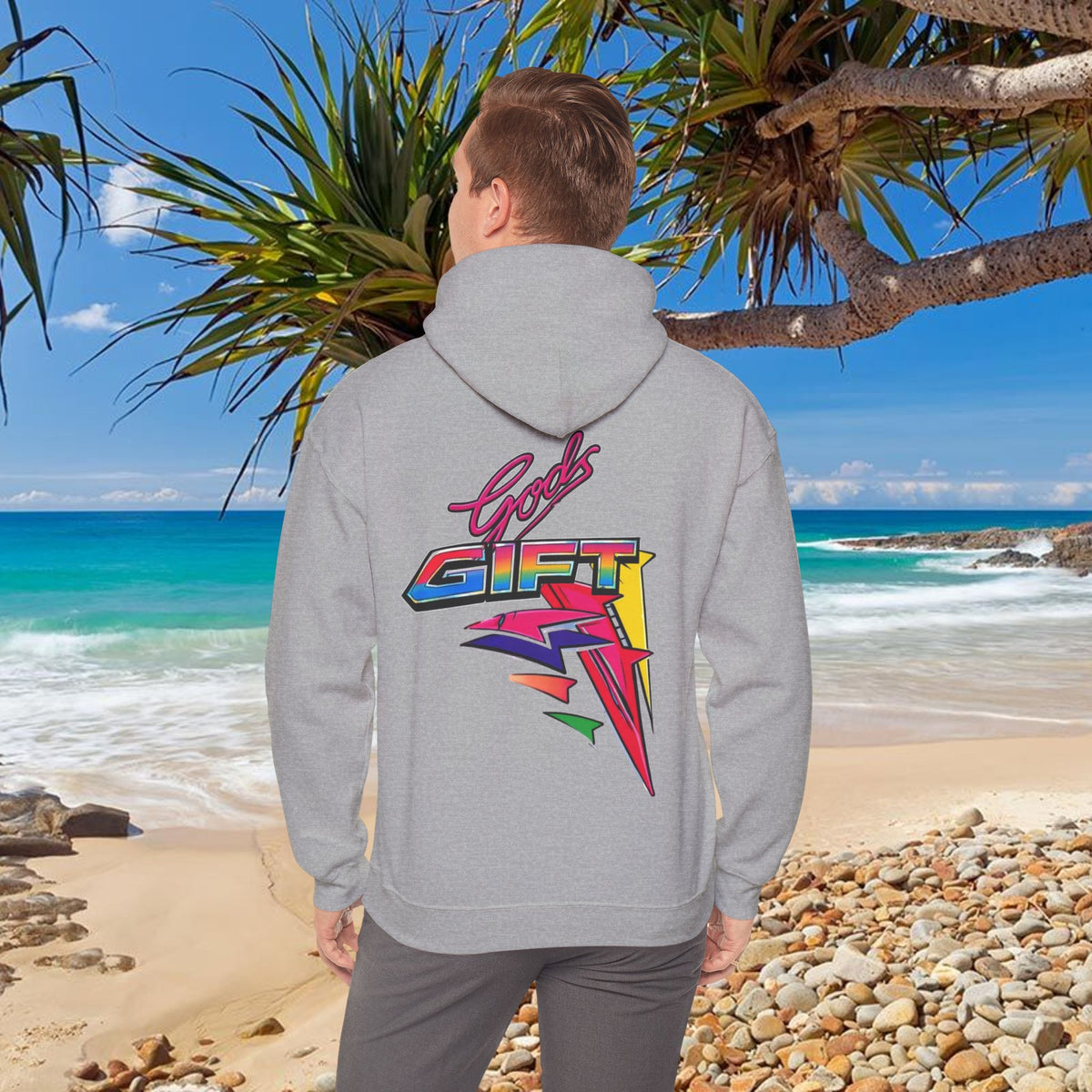 Gods Gift Water Ski Racing Hoodie | Powerboat Twin Turbo Retro Waterski Legend