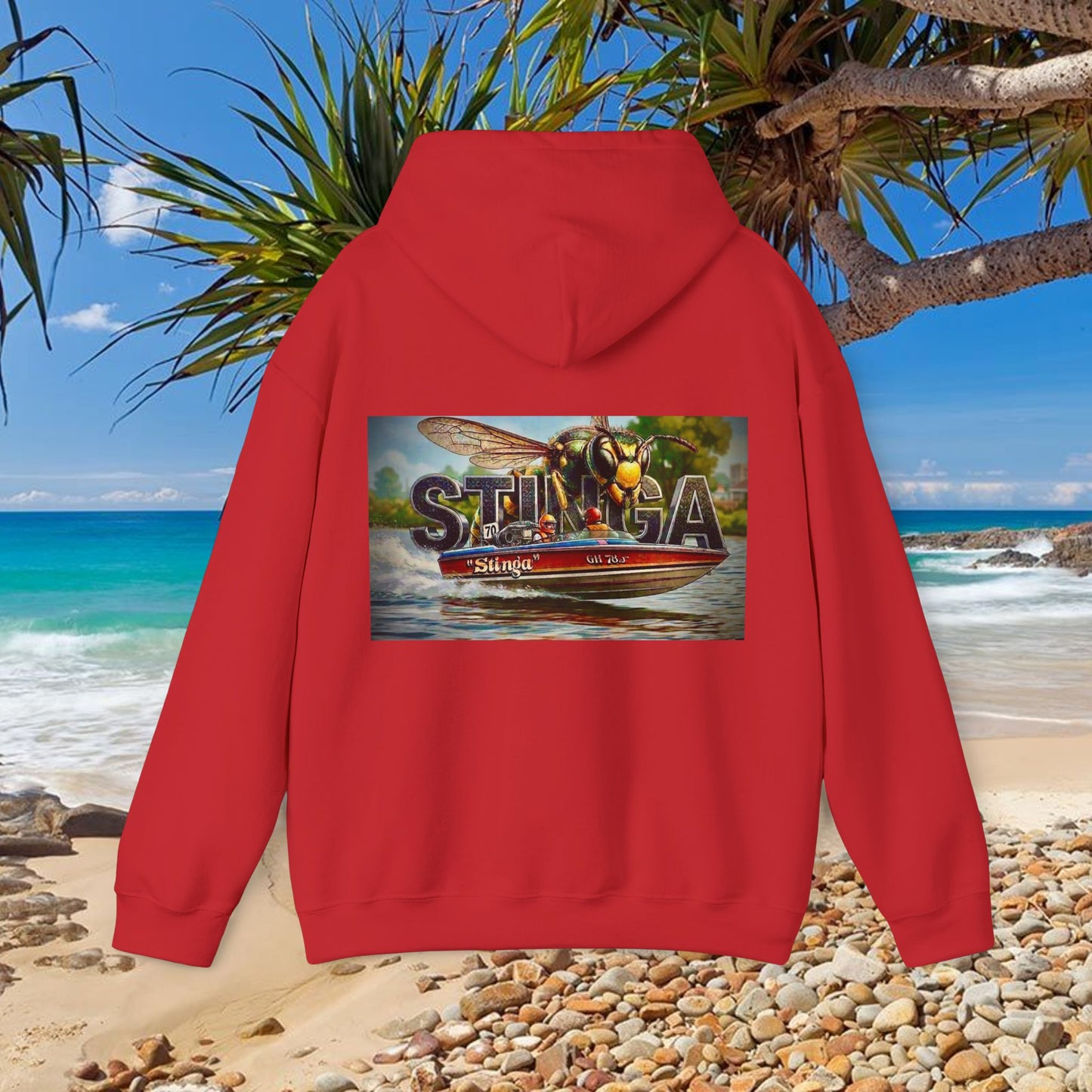 STINGA Bad Lad Oz Ski Racing Tribute Hoodie