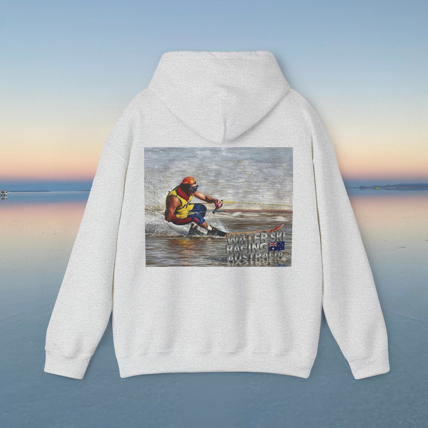 The Tribute Range - Down Low Australian Water Ski Racing Hoodie